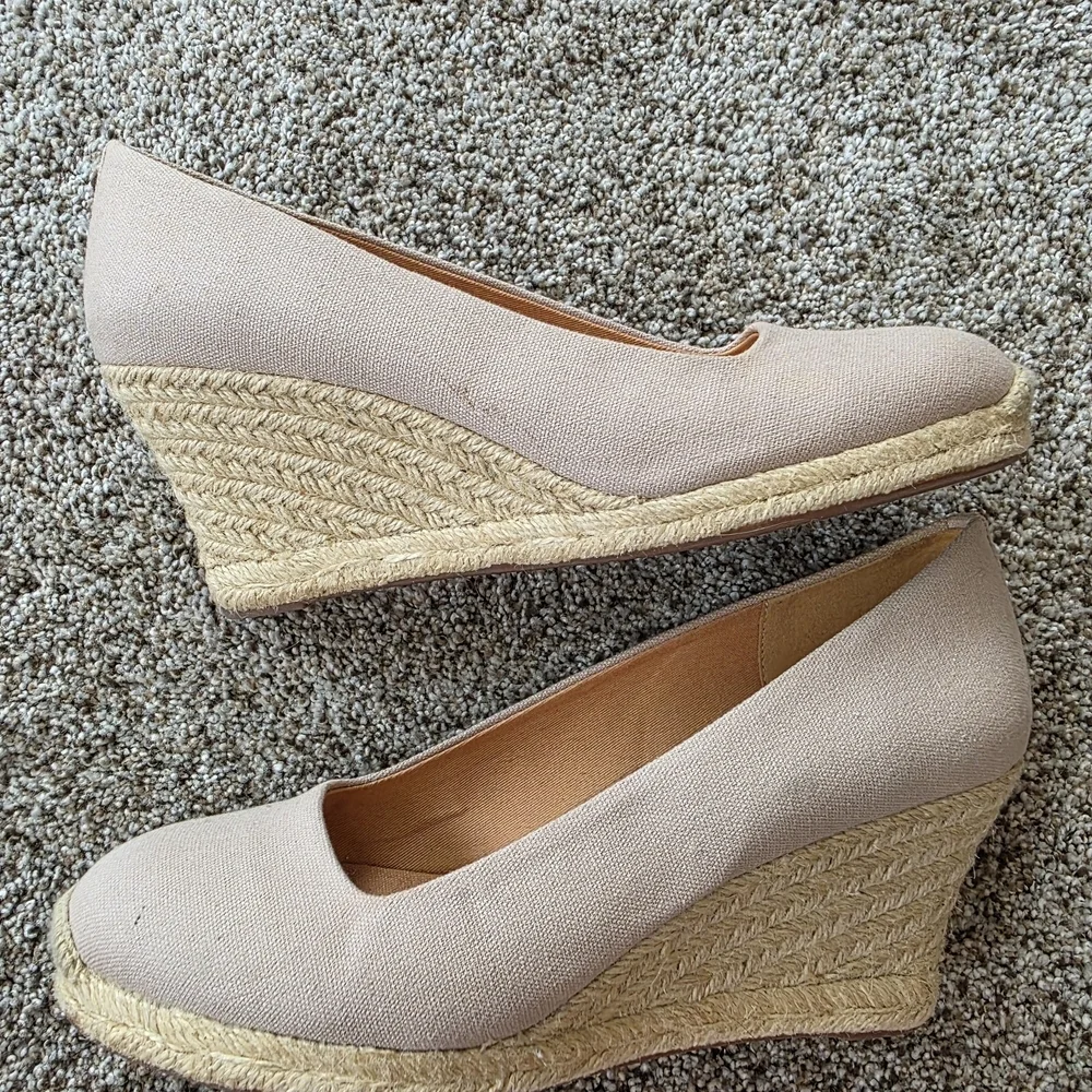J. Crew Women's Beige Wedge Shoes